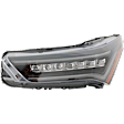 Driver Side LED Headlight, With bulb(s), CAPA Certified
