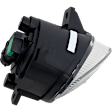 Front, Driver and Passenger Side Halogen Fog Light, With bulb(s)