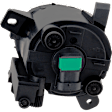 Front, Driver and Passenger Side Halogen Fog Light, With bulb(s)
