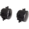Front, Driver and Passenger Side Fog Light, With Bulb(s), Halogen
