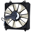 OE Replacement A/C Condenser Fan Passenger Side, 3.5L, 6Cyl, Single fan