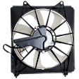 OE Replacement A/C Condenser Fan Passenger Side, 3.5L, 6Cyl, Single fan