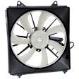 OE Replacement A/C Condenser Fan Passenger Side, 3.5L, 6Cyl, Single fan