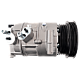 2013 Volkswagen Golf Highline TDI - A/C Compressor, Direct Drive Compressor; Pxe16; 5 + 5 Groove, With Clutch, 5-Groove Pulley, 2.5L