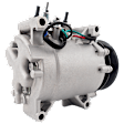 2006 Acura TSX - A/C Compressor, 7 Groove; Hs110R, With Clutch, 7-Groove Pulley, 2.4L 4Cyl