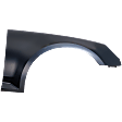 2018 Audi A4 Prestige - Front, Passenger Side Fender, For Models Without Side Marker Light