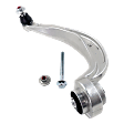 Front, Passenger Side, Lower, Rearward Control Arm, with Ball Joint Assembly