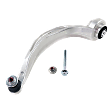 Front, Passenger Side, Lower, Rearward Control Arm, with Ball Joint Assembly