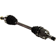 Front, Driver Side Axle Assembly, Automatic Transmission
