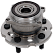 Rear, Driver or Passenger Side Wheel Hub, With Bearing, 5 x 4.72 in. Bolt Pattern, AWD