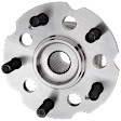 Rear, Driver or Passenger Side Wheel Hub, With Bearing, 5 x 4.72 in. Bolt Pattern, AWD
