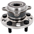 Rear, Driver or Passenger Side Wheel Hub, With Bearing, 5 x 4.72 in. Bolt Pattern