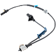 Front, Driver Side ABS Speed Sensor, Base Model, 6 Cyl., 3.5L Engine