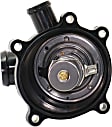 Thermostat Housing, Assembly, GAS Engine, Includes Sensor and Gasket