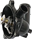Thermostat Housing, Assembly, GAS Engine, Includes Sensor and Gasket