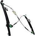 Front, Passenger Side Window Regulator, Power, Cabriolet Model