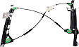 Front, Driver Side Window Regulator, Power, Cabriolet Model