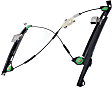 Front, Driver Side Window Regulator, Power, Cabriolet Model