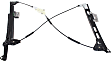 Front, Driver Side Window Regulator, Power, Cabriolet Model