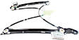 Front, Passenger Side Power Window Regulator, Without Motor