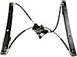 Front, Driver Side Power Window Regulator, Without Motor
