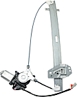 Front, Driver Side Window Regulator, Power, With 2-Prong Connector, 6 Cyl., 3.5L Engine