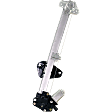 Front, Driver Side Power Window Regulator, With Motor