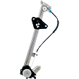 Front, Passenger Side Power Window Regulator, With Motor