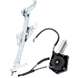 Front, Passenger Side Window Regulator Power, with Motor, Sedan