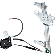 Front, Passenger Side Window Regulator Power, with Motor, Sedan