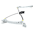 Convertible Front, Driver Side Power Window Regulator, Without Motor