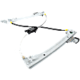 Convertible Front, Driver Side Power Window Regulator, Without Motor