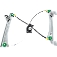 Convertible Front, Driver Side Power Window Regulator, Without Motor