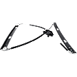 Front, Passenger Side Power Window Regulator, Without Motor