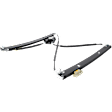 Front, Passenger Side Power Window Regulator, Without Motor