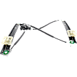 Front, Driver Side Power Window Regulator, Without Motor