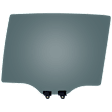Rear, Driver Side Door Glass, Gray Tint Privacy, With Clip, Replaces NAGS No. FD25685YPY