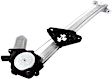 2011 Acura RDX - Rear, Driver Side Power Window Regulator, With Motor