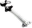 2011 Acura RDX - Rear, Driver Side Power Window Regulator, With Motor