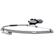 Rear, Passenger Side Window Regulator, Power, Base Model
