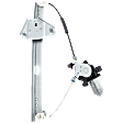Rear, Driver Side Window Regulator, Power, Base Model