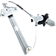 Rear, Driver Side Window Regulator, Power, Base Model