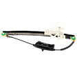 Rear, Passenger Side Power Window Regulator, Without Motor