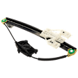 Rear, Passenger Side Power Window Regulator, Without Motor