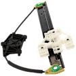 Rear, Passenger Side Power Window Regulator, Without Motor