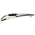 Rear, Passenger Side Power Window Regulator, Without Motor