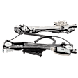 Rear, Passenger Side Power Window Regulator, Without Motor