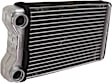 Heater Core, Aluminum, Pipes not included
