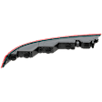 2018 Audi Q5 Premium - Passenger Side, Lower Halogen Tail Light, With bulb(s), Mounts on Bumper, OE Replacement