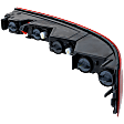 2019 Audi Q5 Technik - Driver Side, Lower Halogen Tail Light, With bulb(s), Mounts on Bumper, OE Replacement